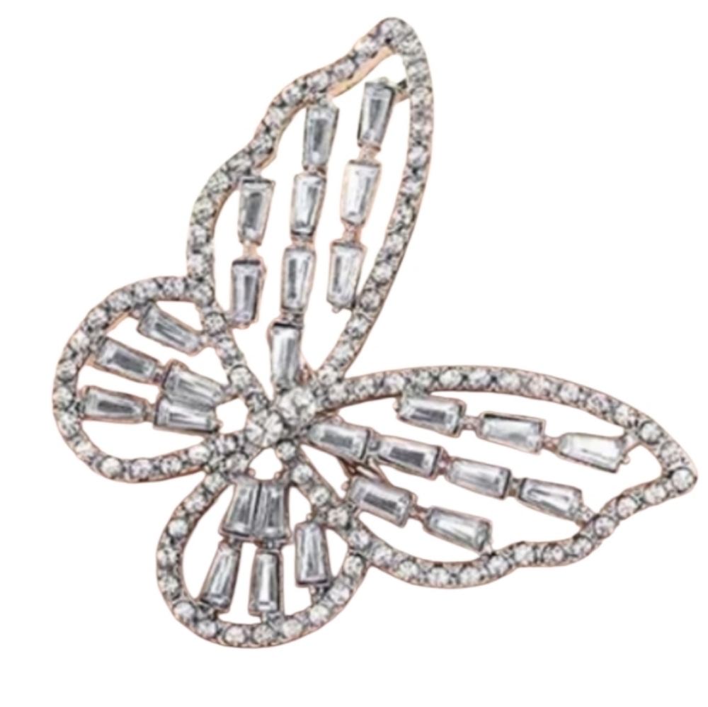 Silver Butterfly Ring, Adjustable